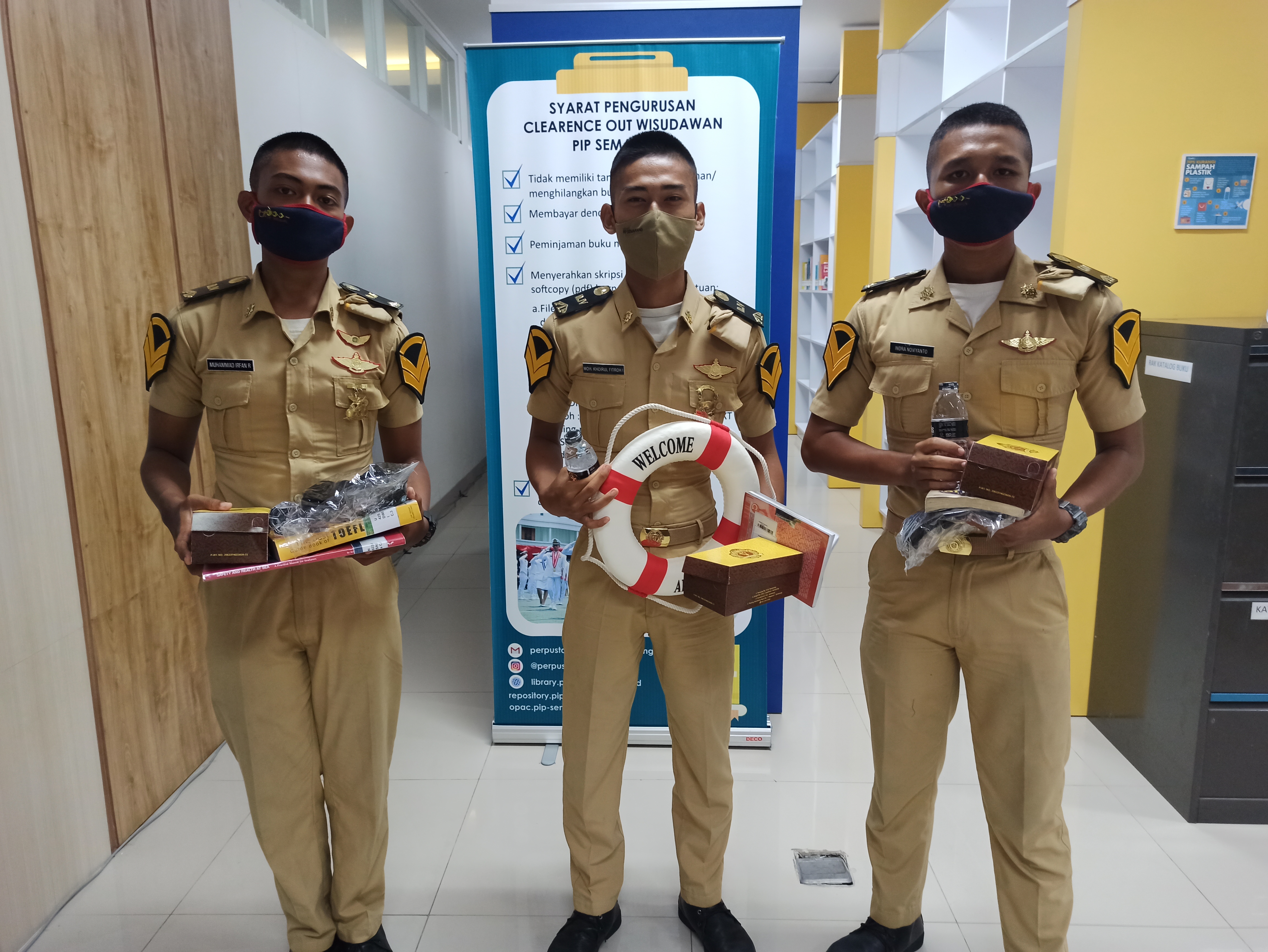 SEMARAK MENYAMBUT HARI KEMERDEKAAN REPUBLIK INDONESIA KE-75 DI PERPUSTAKAAN PIP SEMARANG