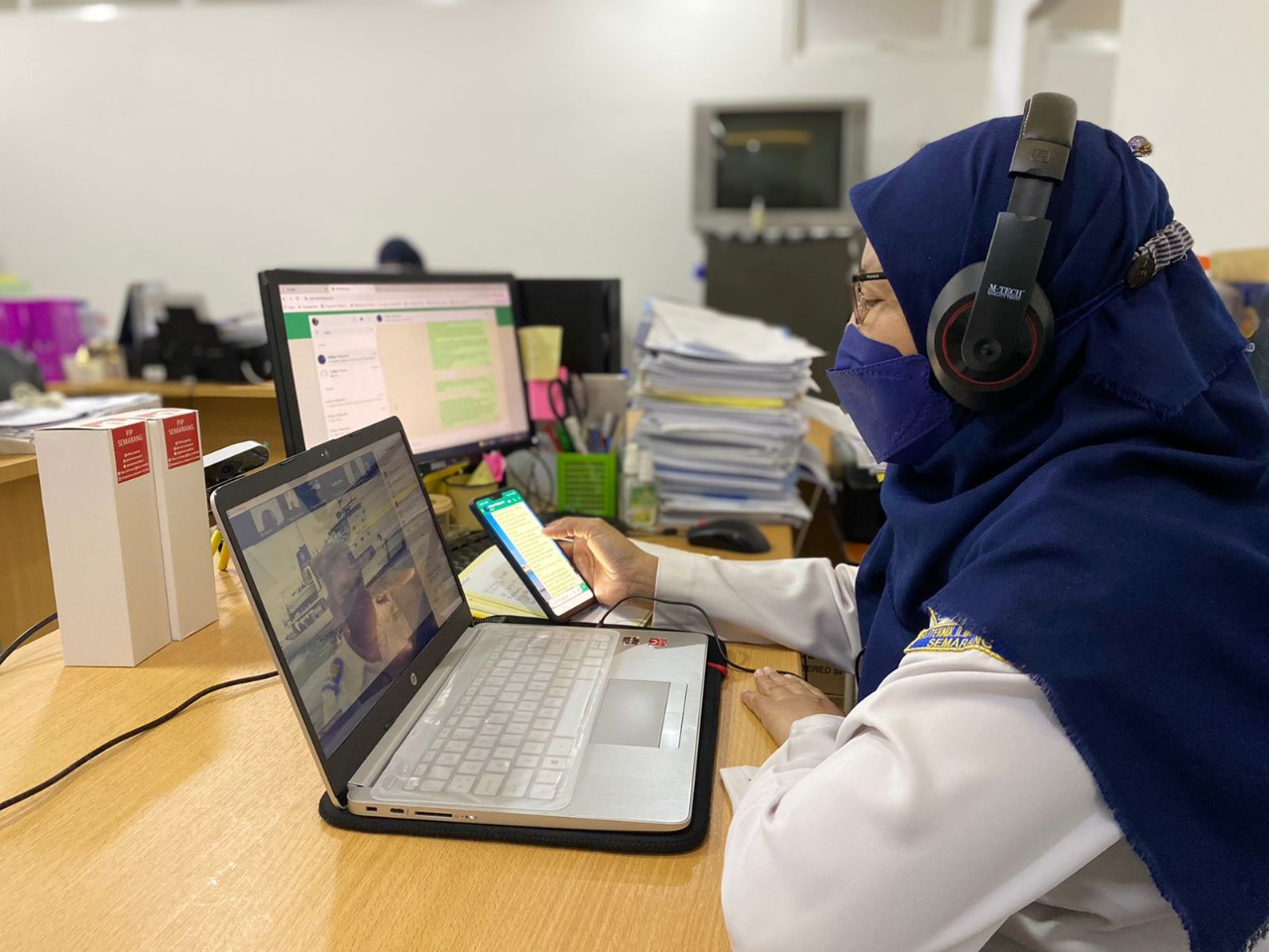 SOSIALISASI CARA AKSES AKUN STUDENT UNTUK CEK SIMILIARITY MANDIRI TARUNA