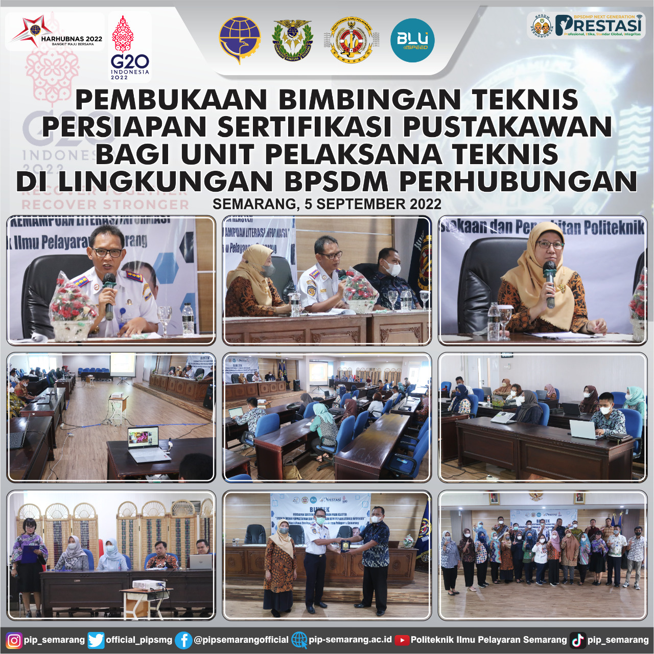 BIMTEK PERSIAPAN AKREDITASI PUSTAKAWAN