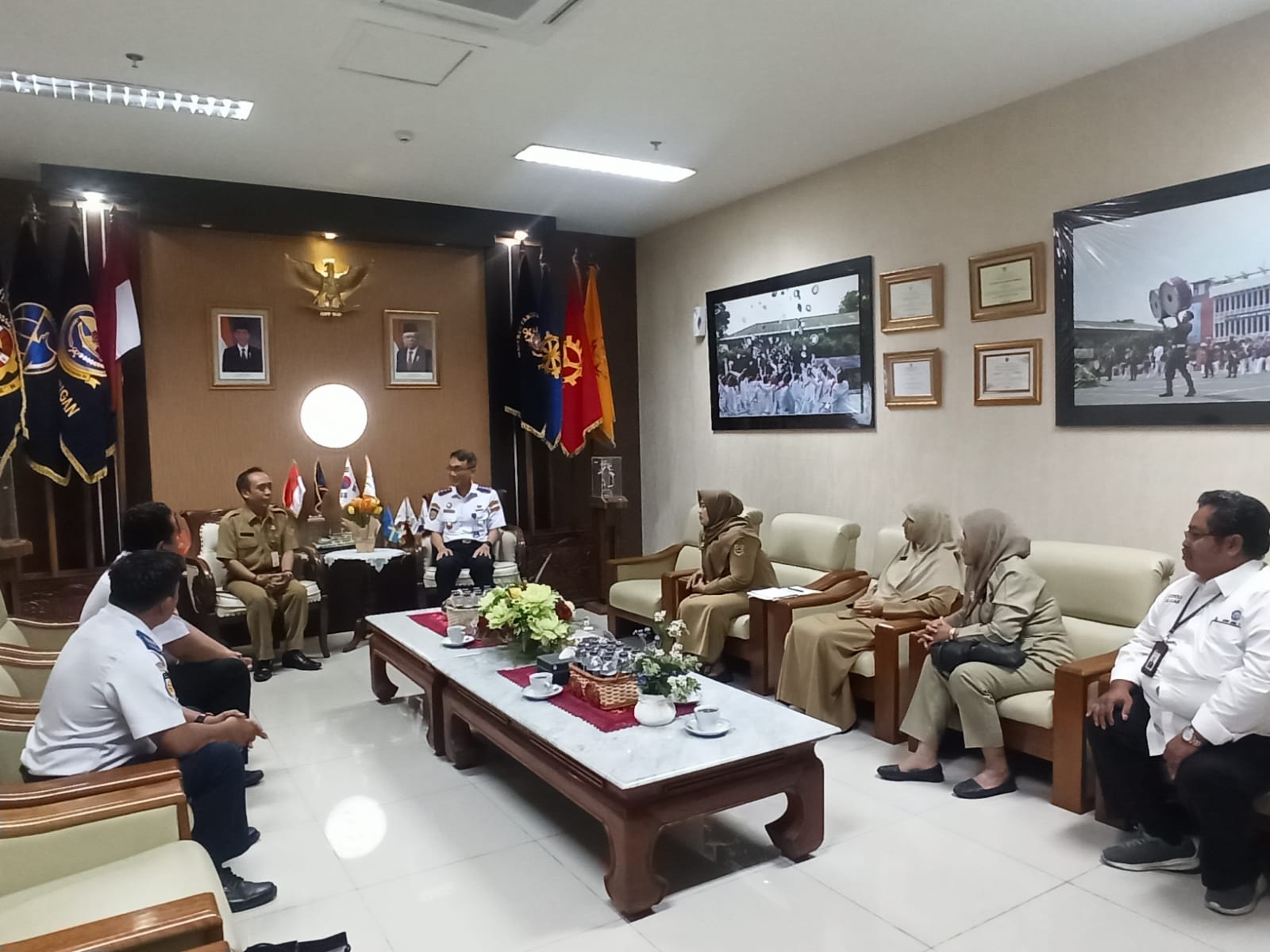 Surveillance akreditasi Perpustakaan PIP Semarang oleh Perpusnas RI