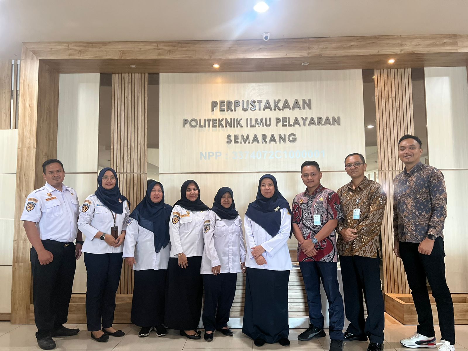 Kunjungan Perpustakaan Politeknik Pelayaran Sulawesi Utara