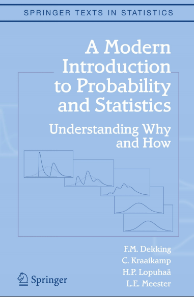 A Modern Introduction To Probability and Statistics