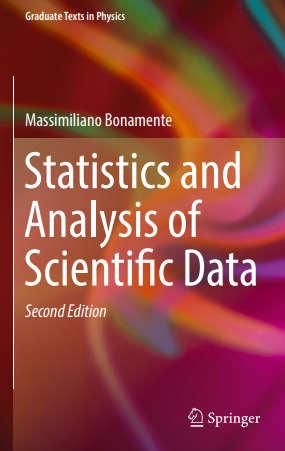 Statistics And Analysis Of Scientific Data