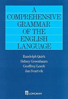 A Comprehensive Grammar of the English Language