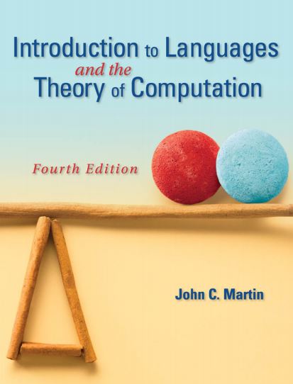 Introduction to Languages and the Theory of Computation, 4th edition