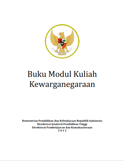 Buku Modul Kuliah Kewarganegaraan