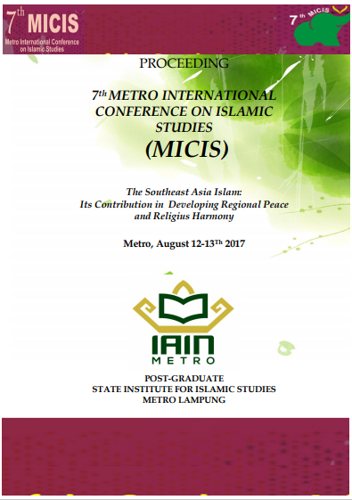 PROCEEDING 7th METRO INTERNATIONAL CONFERENCE ON ISLAMIC STUDIES (MICIS)