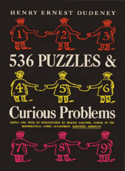 536 PUZZLES & CURIOUS PROBLEMS 