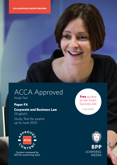 PAPER F4 Corporate and Business Law
