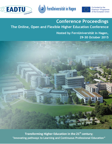 Conference Proceedings The Online, Open and Flexible Higher Education Conference