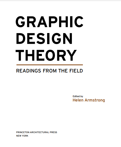 Graphic  Design  Theory Readings From The Field