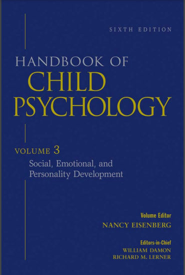 HANDBOOK OF CHILD PSYCHOLOGY SIXTH EDITION