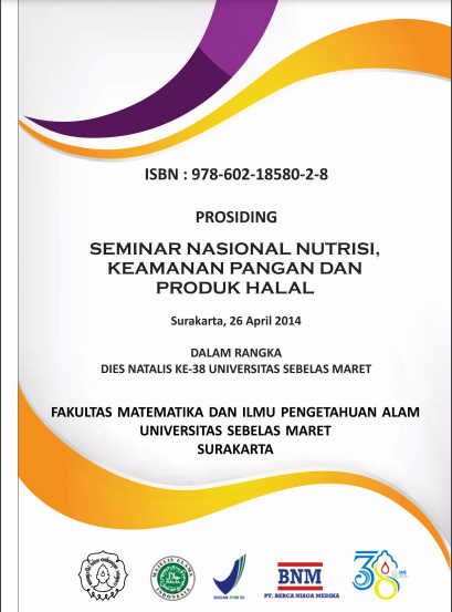 Prosiding Seminar Nasional Nutrisi, Keamanan Pangan dan Produk Halal 