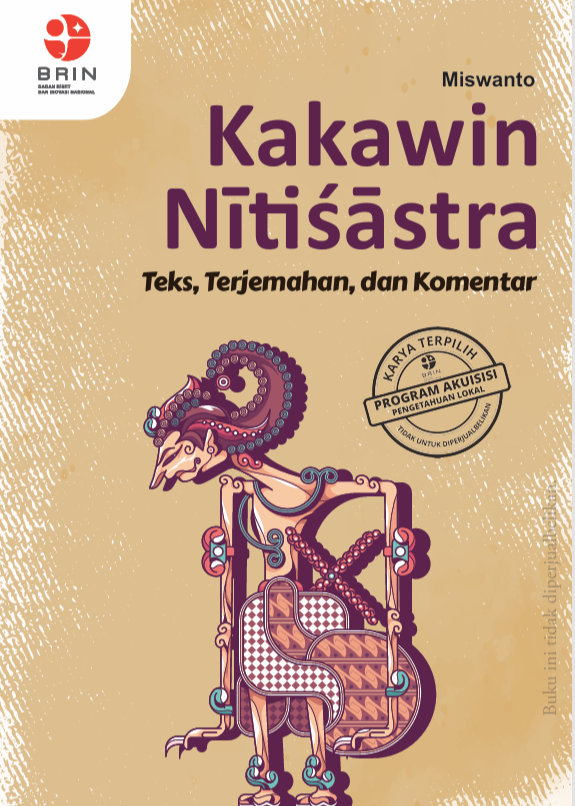 Kakawin  Nītiśāstra Teks, Terjemahan, dan Komentar