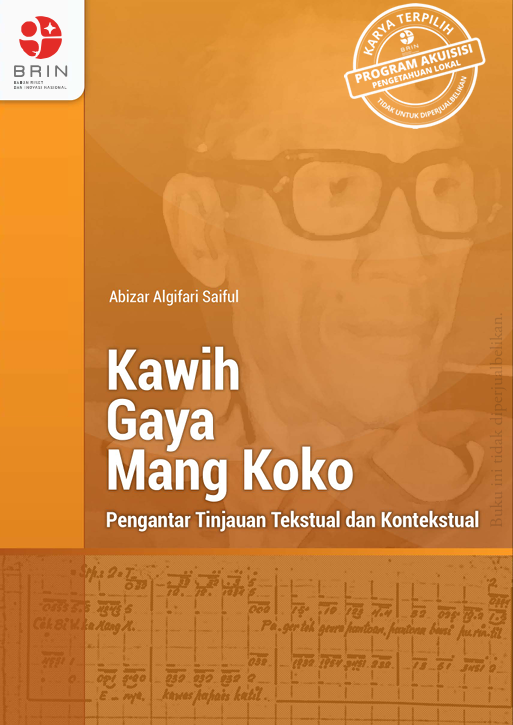 Kawih  Gaya  Mang Koko  Pengantar Tinjauan Tekstual dan Kontekstual