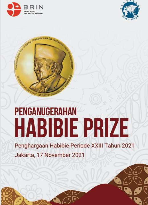 Penganugerahan  HABIBIE PRIZE  Penghargaan Habibie Periode XXIII Tahun 2021