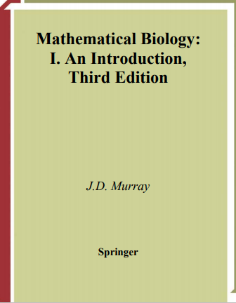 Mathematical Biology: I. An Introduction, Third Edition
