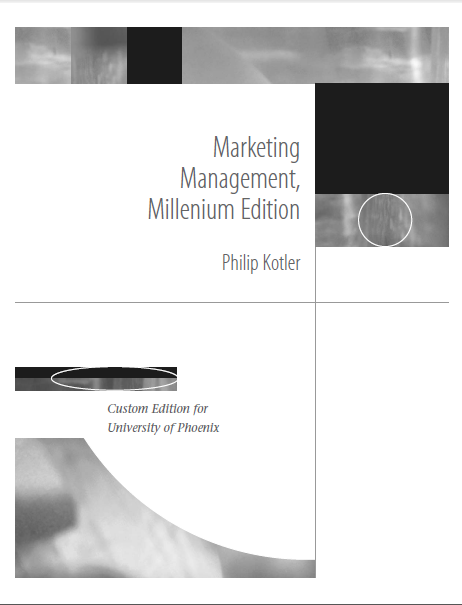 Marketing Management, Millenium Edition
