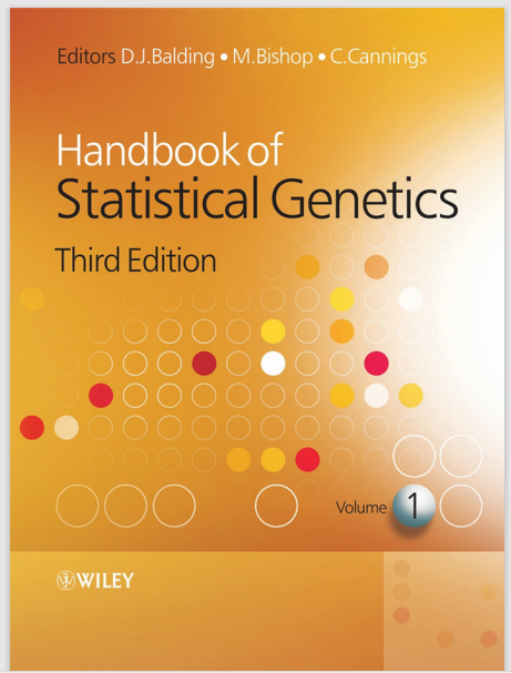 Handbook of Statistical Genetics