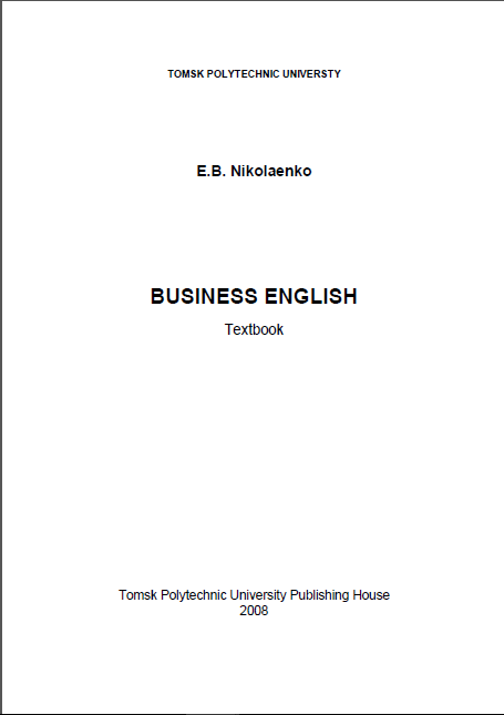 BUSINESS ENGLISH