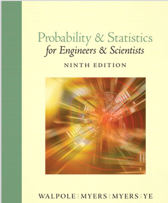 Probability & Statistics for Engineers & Scientists