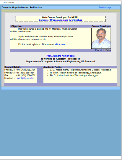  Computer Organization and Architecture 