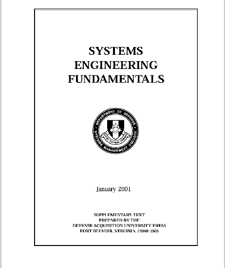  SYSTEMS  ENGINEERING  FUNDAMENTALS