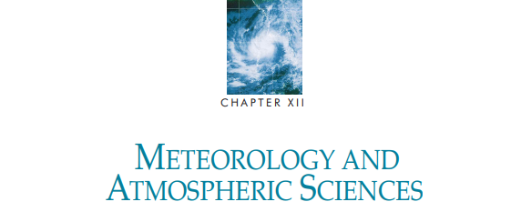 METEOROLOGY AND ATMOSPHERIC SCIENCES