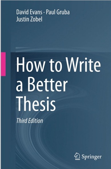 How to Write a Better Thesis
