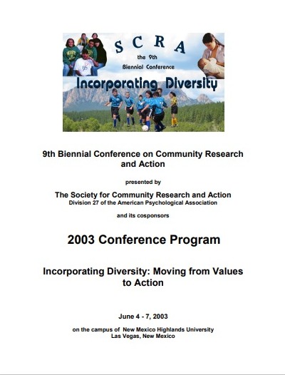 9th Biennial Conference on Community Research  and Action