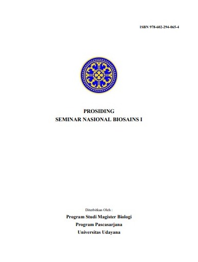 PROSIDING SEMINAR NASIONAL BIOSAINS I