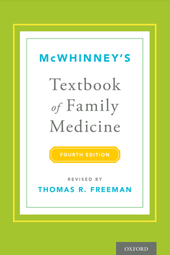 McWhinney�s Textbook of Family Medicine FOURTH EDITION