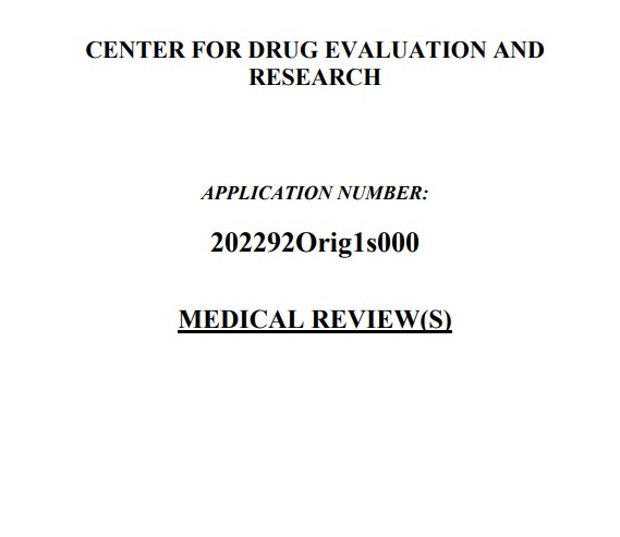CENTER FOR DRUG EVALUATION AND  RESEARCH
