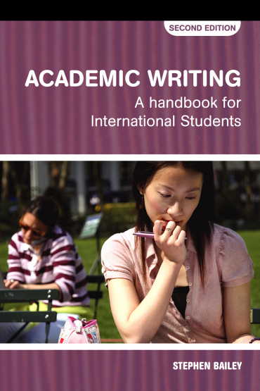 Academic Writing A Handbook for International Students Second edition