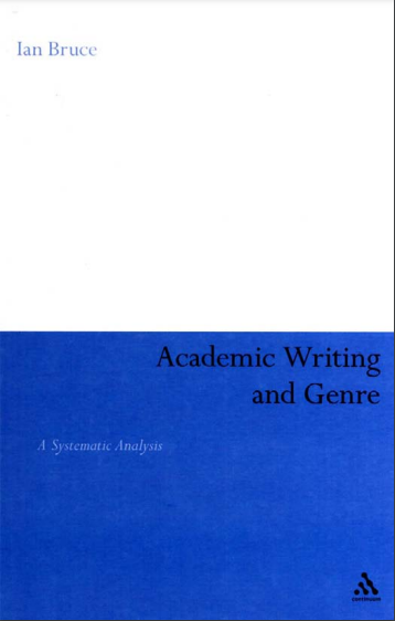 Academic Writing and Genre A Systematic Analysis