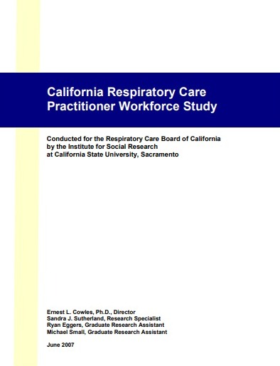 California Respiratory Care Practitioner Workforce Study