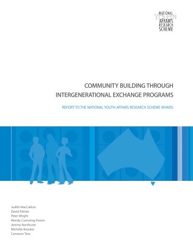Community building through  intergenerational exchange programs