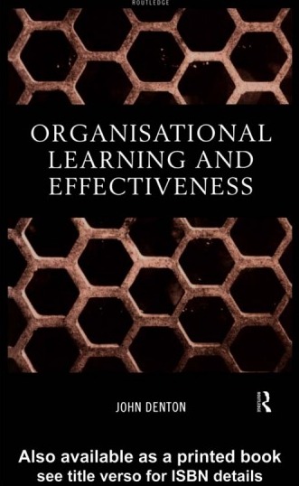 Organisational Learning and Effectiveness