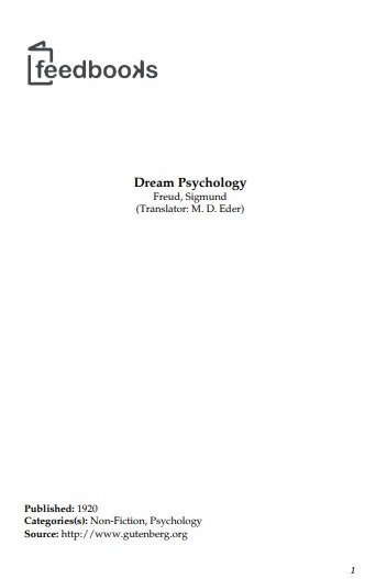 Dream Psychology