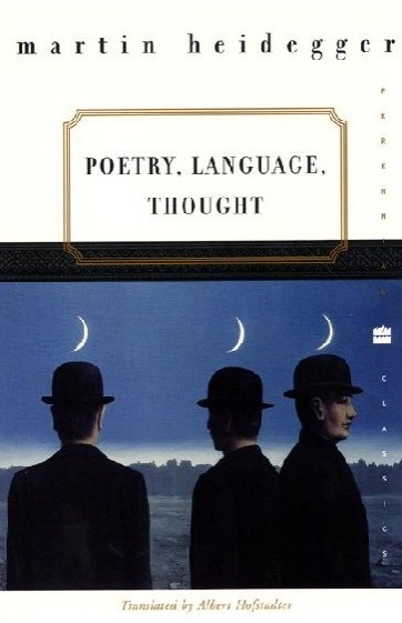 Poetry, language, thought