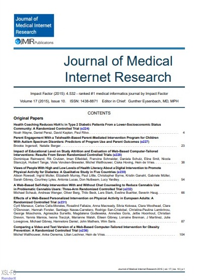 Journal of Medical Internet Research