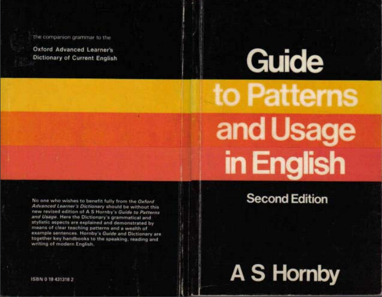 GUIDE TO PATTERNS AND USAGE IN ENGLISH Second Edition 