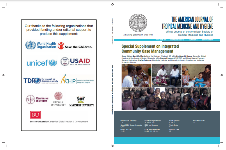 THE AMERICAN JOURNAL OF TROPICAL MEDICINE AND HYGIENE  offi cial Journal of the American Society of Tropical Medicine and Hygiene