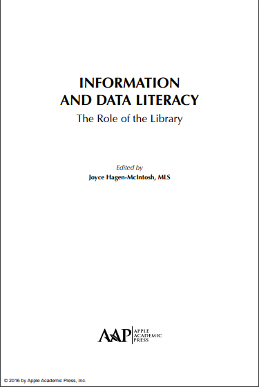 INFORMATION AND DATA LITERACY The Role of the Library